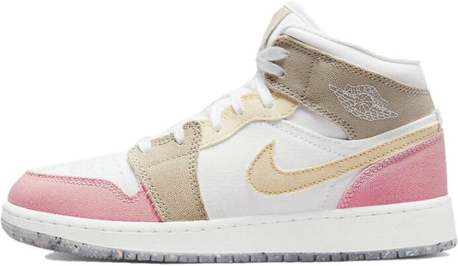Jordan Air 1 Mid SE Kinderschoenen Wit