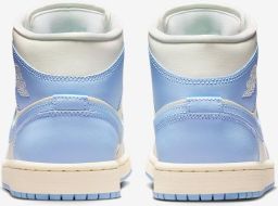 Jordan Air 1 Mid Psychic Blue Sail Coconut Milk Neutral Grey Blauw Wit Air 1 Lifestyle Unisex Sneakers
