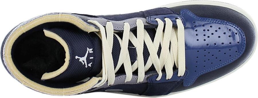 Jordan Air 1 Mid SE Craft Heren Sneakers Schoenen Obsidian-Blue DR8868 - Foto 7