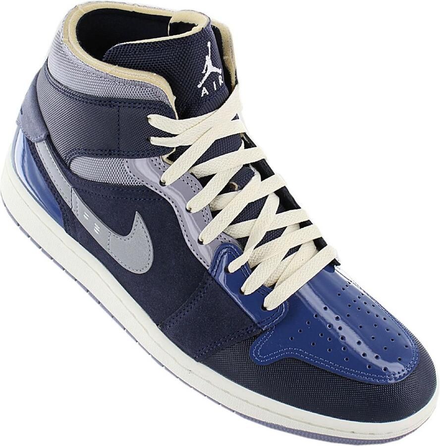 Jordan Air 1 Mid SE Craft Heren Sneakers Schoenen Obsidian-Blue DR8868 - Foto 2