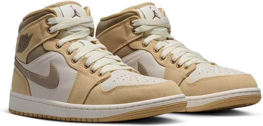 Jordan Air 1 Mid SE Khaki Sesame Women Brown - Foto 2