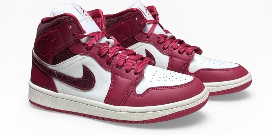 Jordan Air 1 Mid Dames Grijs- Dames Grijs - Foto 3