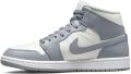 Air Jordan WMNS Nike 1 Mid Stealth BQ6472 - Wit