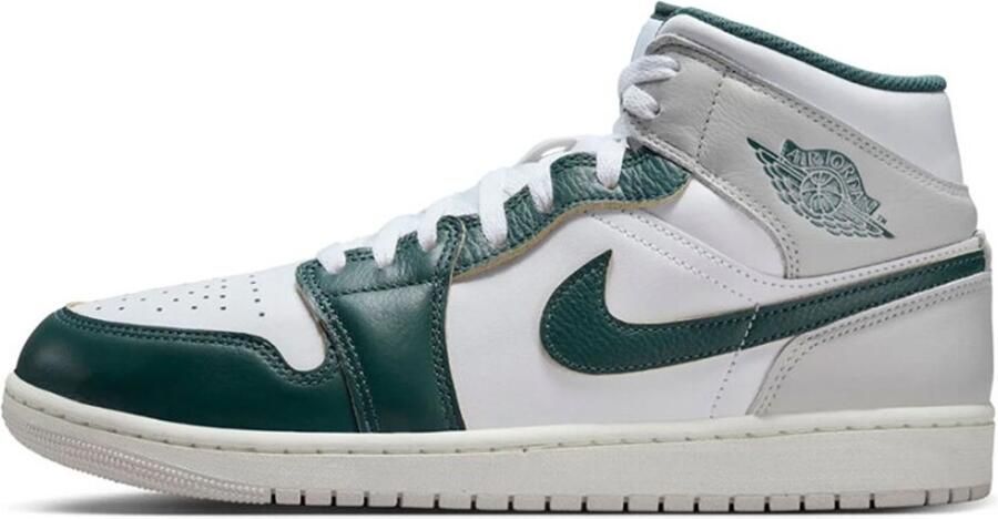 Jordan Air 1 Mid SE White Sail Neutral Grey Oxidised Green- White Sail Neutral Grey Oxidised Green