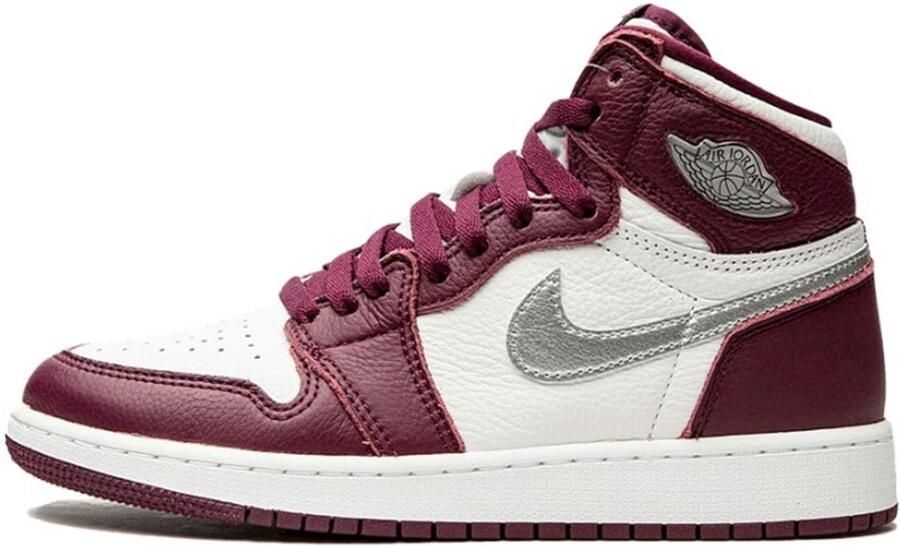Nike Air Jordan 1 Retro High OG 'Bordeaux' 555088-611 bordeaux rood sneakers hoog - Foto 9