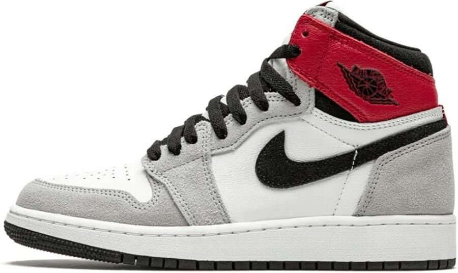 Nike Air Jordan 1 High Retro OG White Black-lt smoke grey - Foto 2