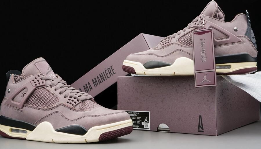 Nike Air Jordan wmns Air Jordan 4 Retro A Ma iére Violet Ore DV6773-220 Kleur als op foto - Foto 14