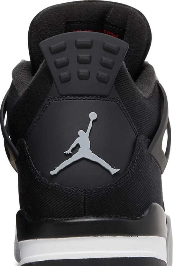 Nike Air Jordan 4 Retro SE Black Canvas DH7138-006 ZWART Schoenen - Foto 6