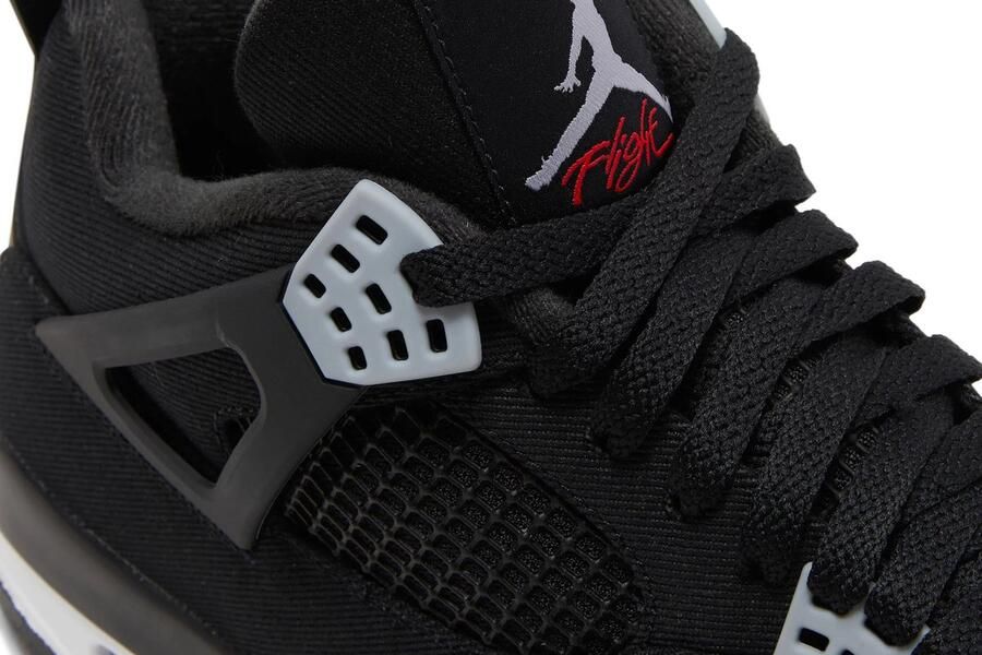 Nike Air Jordan 4 Retro SE Black Canvas DH7138-006 ZWART Schoenen - Foto 5