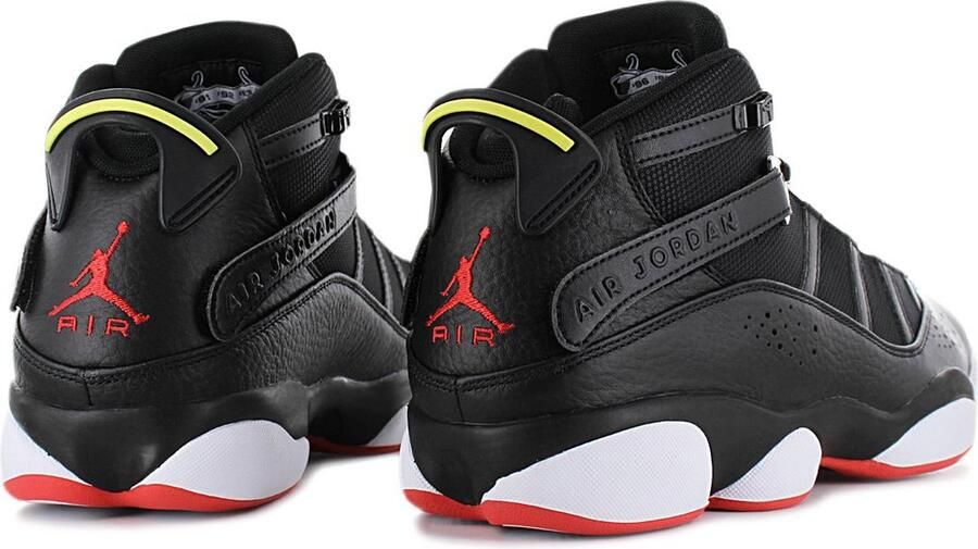 Air Jordan 6 Rings Basketbalschoenen Sneakers Schoenen Zwart 322992 - Foto 5