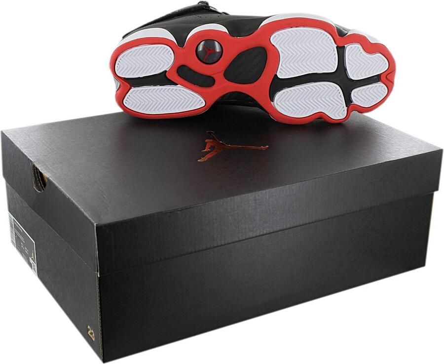 Air Jordan 6 Rings Basketbalschoenen Sneakers Schoenen Zwart 322992 - Foto 4