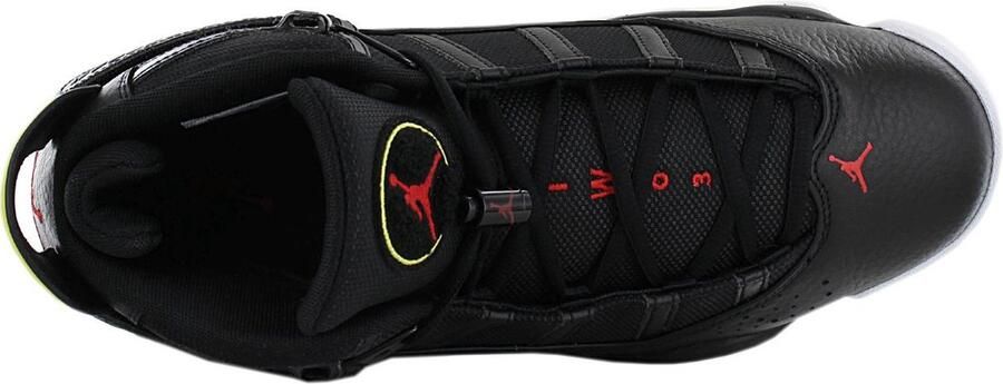 Air Jordan 6 Rings Basketbalschoenen Sneakers Schoenen Zwart 322992 - Foto 6