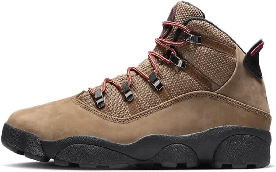 Jordan 6 Rings Rocky Tan Varsity Red Black- Heren Rocky Tan Varsity Red Black - Foto 2