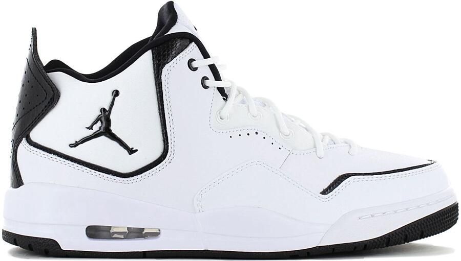 Jordan Air Courtside 23 Wit Zwart Sneakers Heren Leer AR1000 - Foto 2