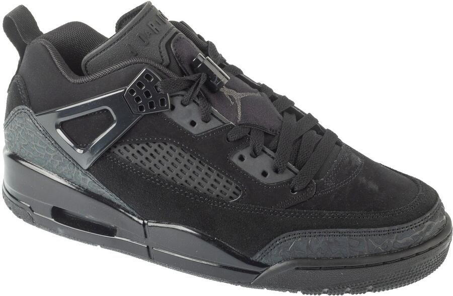 Jordan Air Spizike Low Black Cement Heren Sneakers Basketball Schoenen Zwart FQ1759