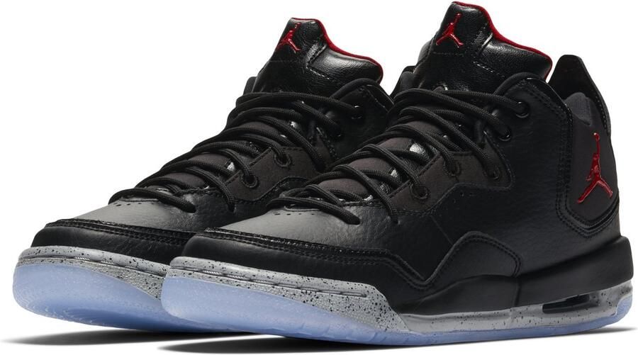 Jordan Courtside 23 Zwart Grijs Rood Sneakers Unisex Doos Zonder Deksel - Foto 2