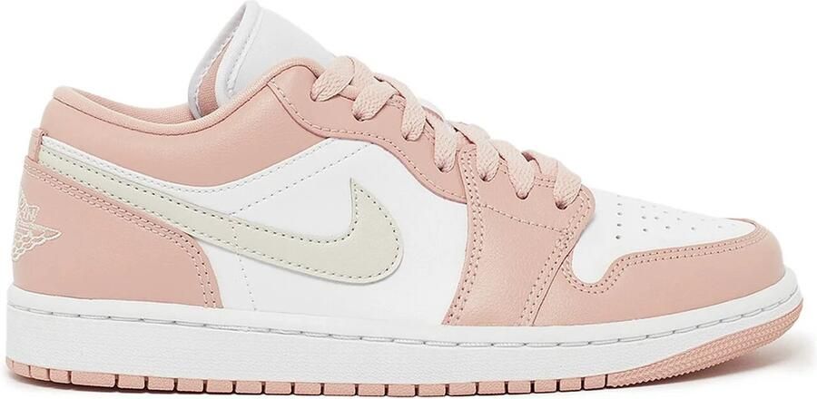 Jordan Air 1 Low White Particle Beige Light Bone- White Particle Beige Light Bone