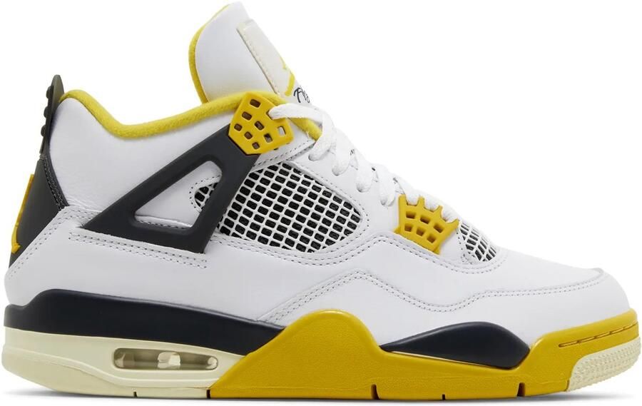 Jordan 4 Vivid Sulfur Sneakers Schoenen Geel Nike Air 4 Geel - Foto 2