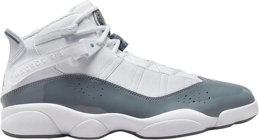 Jordan Air 6 Rings Heren Basketbalschoenen Sneakers schoenen Wit-Grijs 322992 - Foto 2