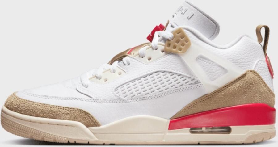 Jordan Spizike Low Sportschoenen nen Wit Bruin Rood - Foto 2