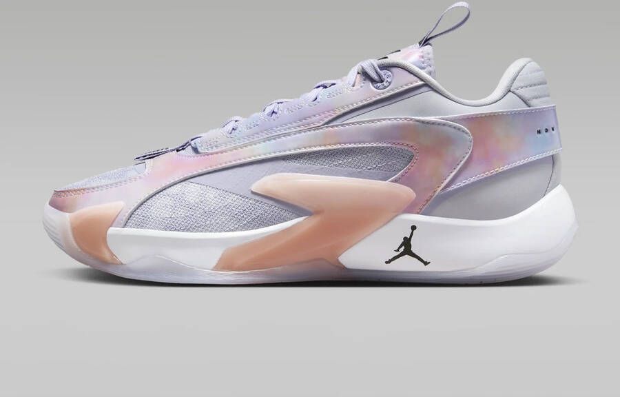 Jordan Luka 2 Sneakers Unisex Football Grey Oxygen Purple Arctic Orange Zwart