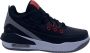 Jordan max aura 5 basketbalschoenen zwart rood kinderen - Thumbnail 1