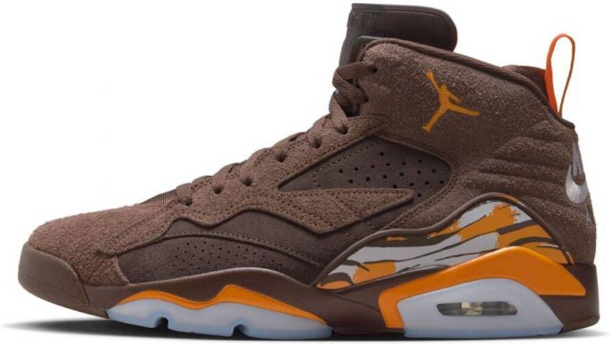 Jordan MVP Brown Orange Sneakers Unisex Doos Zonder Deksel