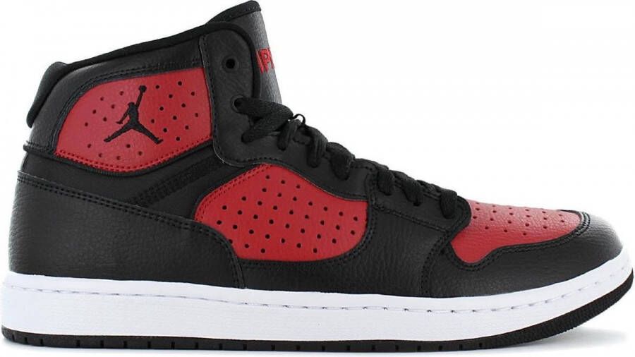 Jordan Nike Access Heren Sneakers Sport Casual schoenen Zwart Rood AR3762