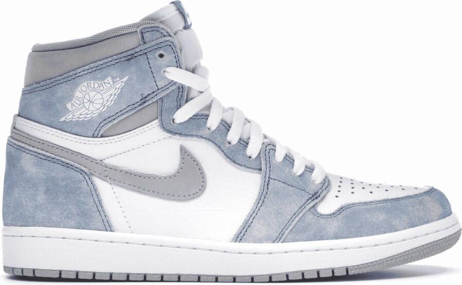 Jordan Nike Air 1 High Hyper Royal Sneakers Mannen Blauw Lichtgrijs Wit