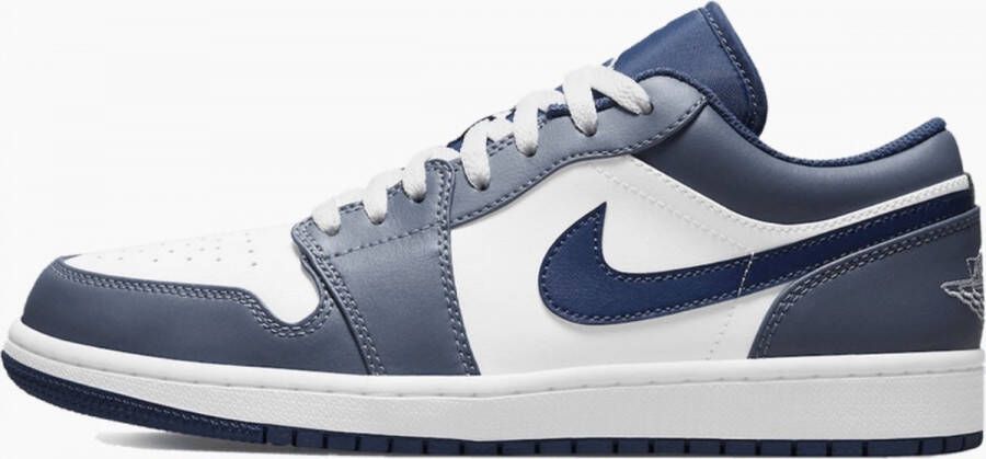 Jordan Air 1 Low Ashen Slate White Mystic Navy Schoenmaat 38 1 2 Sneakers 553558 414