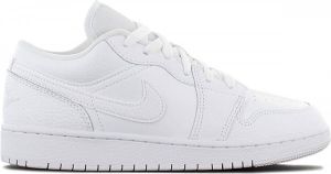 Jordan Nike AIR 1 Low Sneakers Sport Casual Schoenen Wit