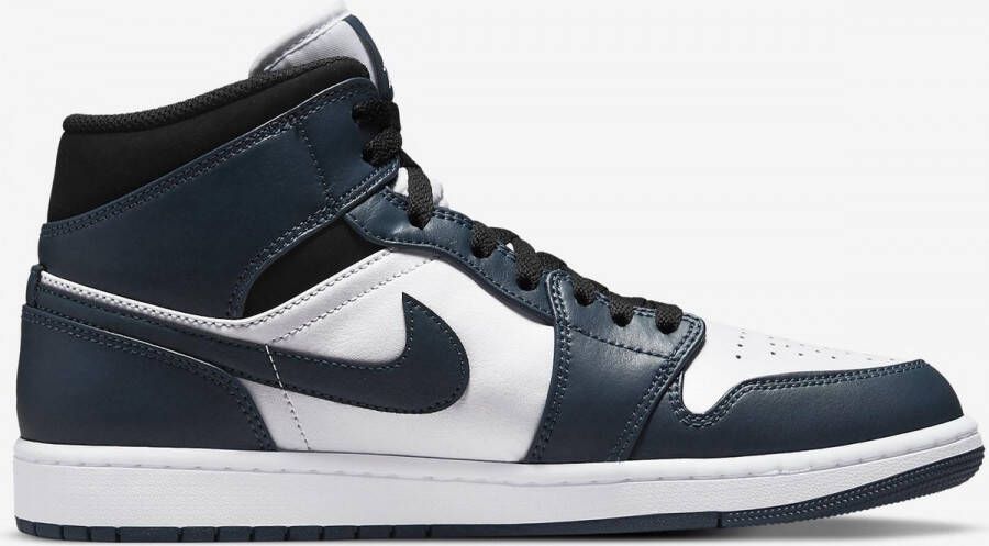 Nike Air Jordan 1 Mid Armory Navy White Black 554724-411 Navy;Wit;Zwart Schoenen