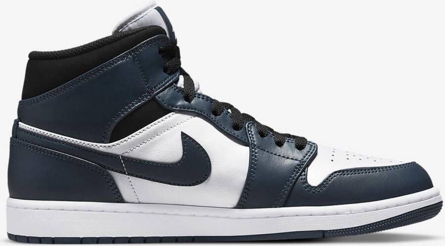 Jordan Nike Air 1 Mid Armory Navy White Black 554724 411 EUR