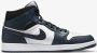 Nike Air Jordan 1 Mid Armory Navy White Black 554724-411 Navy;Wit;Zwart Schoenen - Thumbnail 1