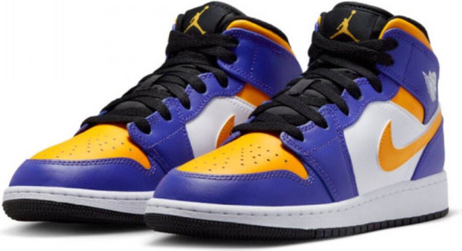 Nike Air Jordan 1 Mid �Lakers� Sneakers Unisex