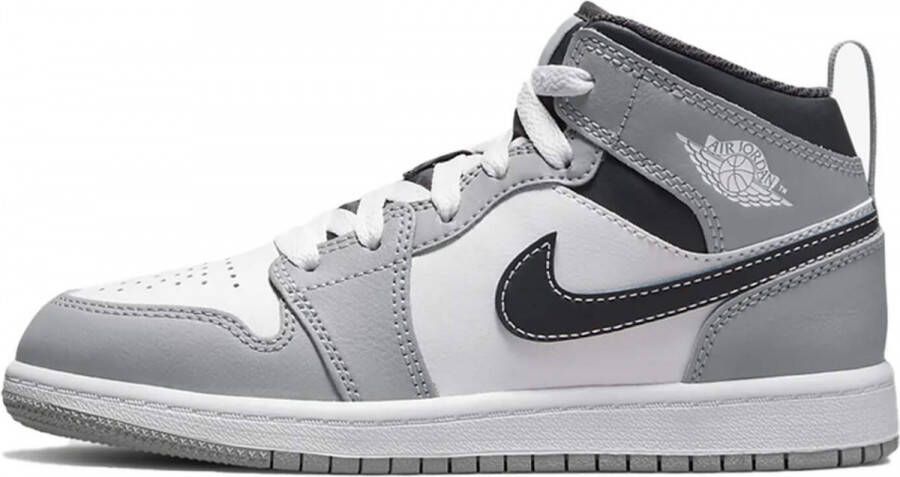 Nike Air Jordan 1 Mid Light Smoke Grey (2022) (PS) Sneakers Kids