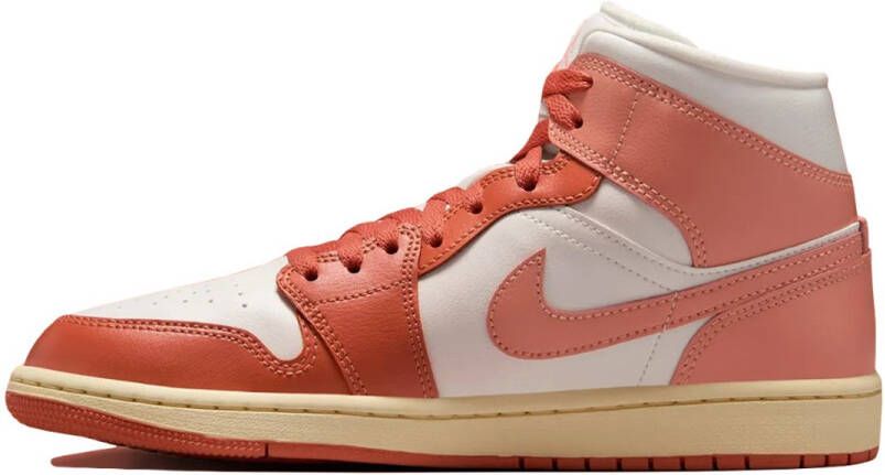 Jordan Nike Air 1 Mid Madder Root )