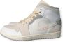 Jordan Nike Air 1 Mid SE Craft Inside Out White Grey DM9652-100 Sneakers - Thumbnail 2