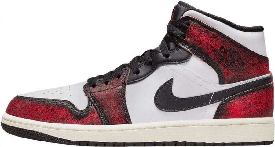 Jordan Air 1 Mid Se Black Infrared 23 White Sail Schoenmaat 40 1 2 Sneakers DV9565 006