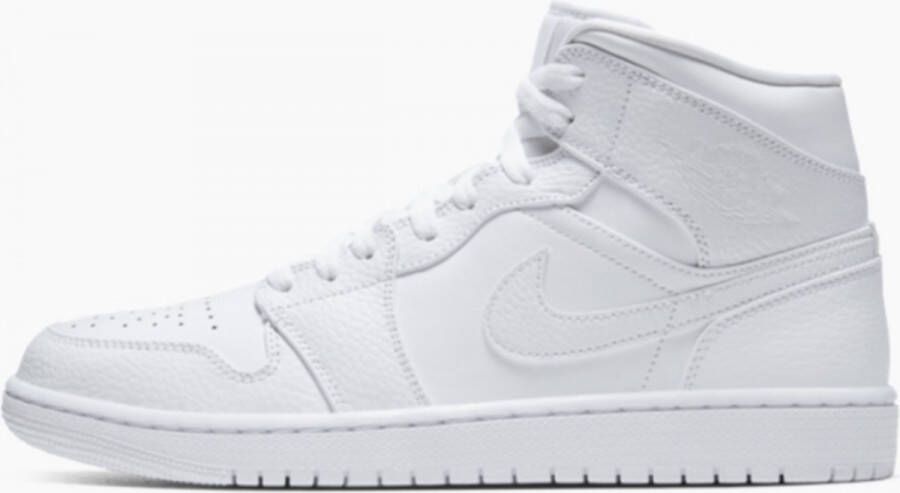 schakelaar Alexander Graham Bell Flikkeren Jordan Air 1 Mid(Gs ) White White White Schoenmaat 36+ Shoes grade school  554725 130 - Schoenen.nl