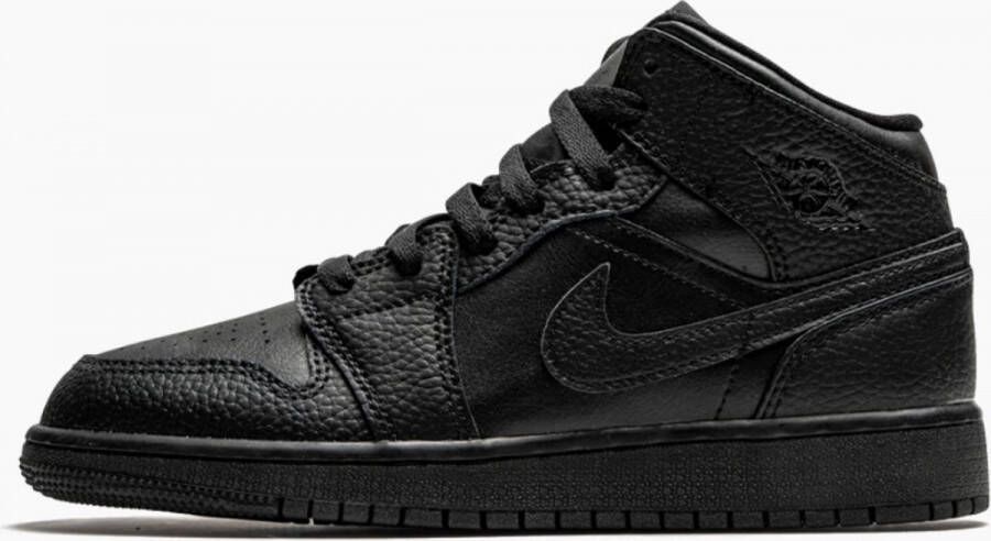 Jordan Nike Air 1 Mid(GS ) Triple Black 554725091 EUR