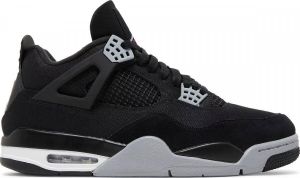 Jordan Nike Air 4 Retro SE Black Canvas