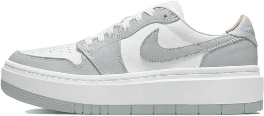 Jordan Air 1 Elevate Low Dames Sneakers Plateau Schoenen Wit-Grijs DH7004 - Foto 3