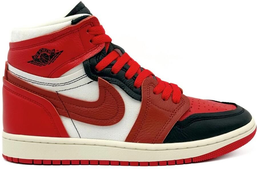 Jordan Wmns Air 1 Mm High 1 sport red dune red black sail maat: 36.5 beschikbare maaten:36.5 37.5 38.5 39 40.5 41 42 43 44 - Foto 2