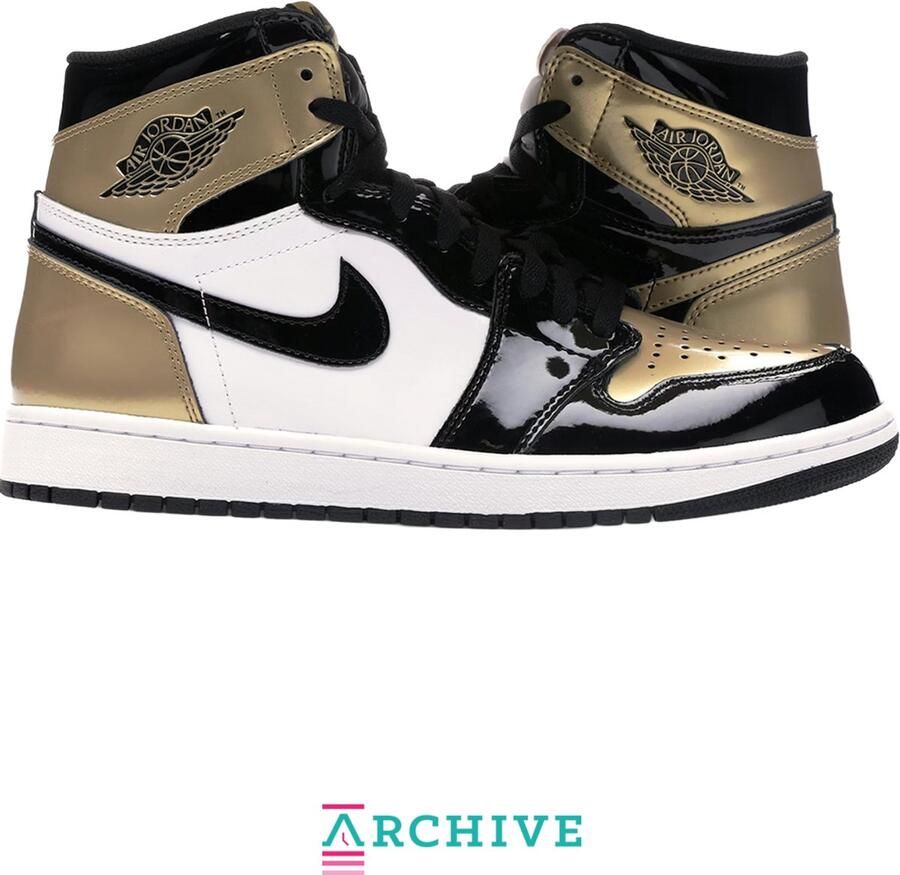 Nike Air Jordan 1 High OG NRG Gold Top 3 'Black Gold'