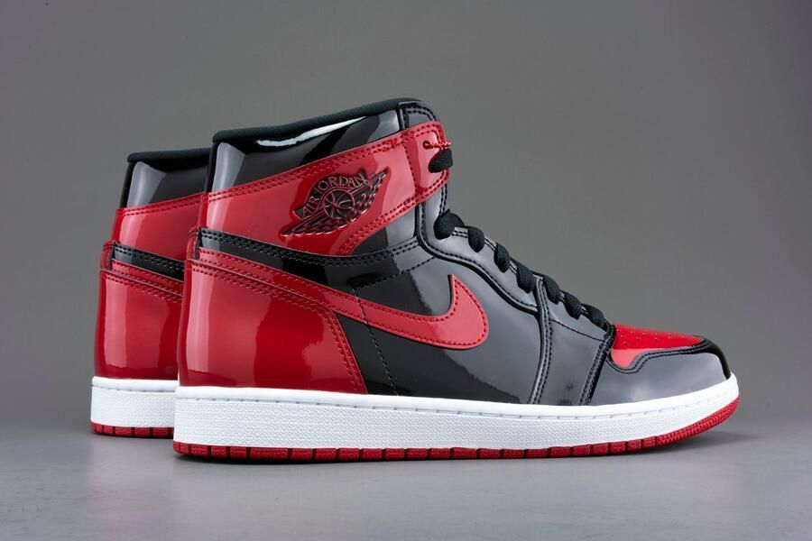 Nike Air Jordan 1 High OG Patent Bred 555088-063 PATENT BRED Schoenen - Foto 3