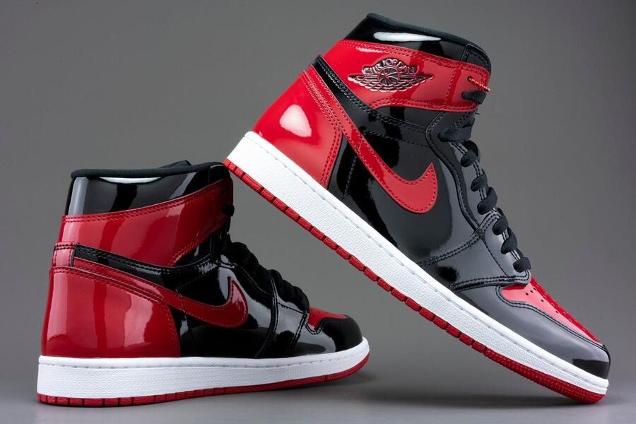Nike Air Jordan 1 High OG Patent Bred 555088-063 PATENT BRED Schoenen - Foto 5