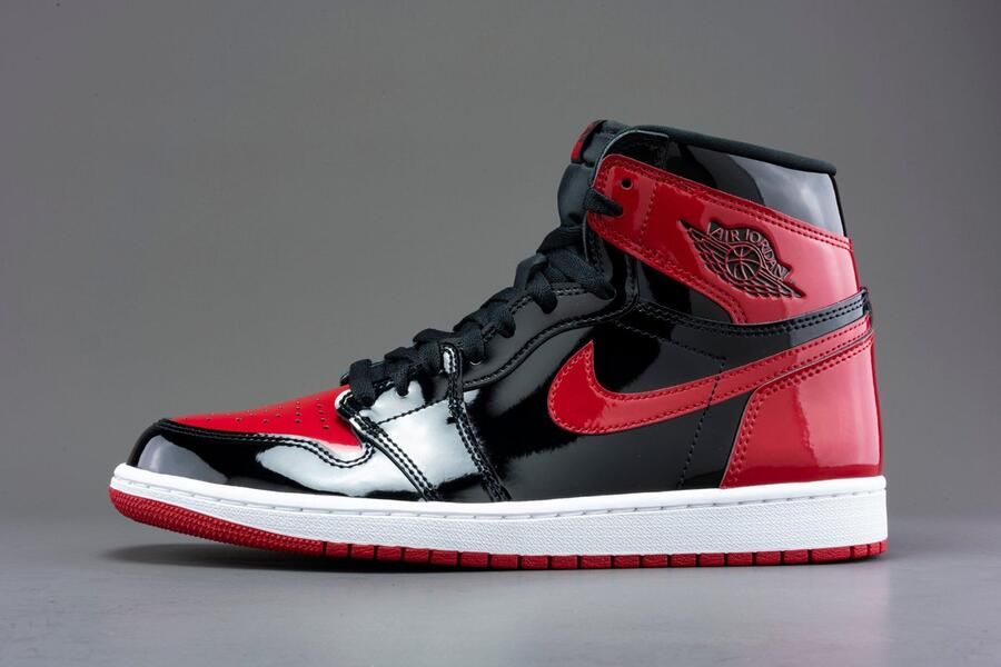 Nike Air Jordan 1 High OG Patent Bred 555088-063 PATENT BRED Schoenen - Foto 6