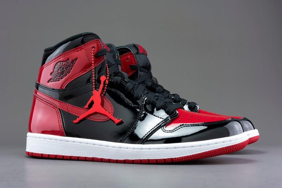 Nike Air Jordan 1 High OG Patent Bred 555088-063 PATENT BRED Schoenen - Foto 7