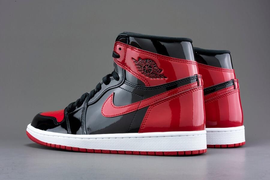 Nike Air Jordan 1 High OG Patent Bred 555088-063 PATENT BRED Schoenen - Foto 8